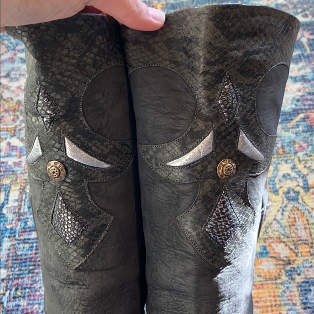 VINTAGE VERO CUOIO ITALIAN LEATHER BOOT - Picture 11 of 14